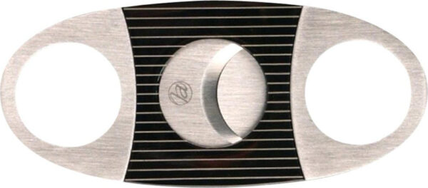 Zigarrenabschneider chrom satin/gun/Streifen