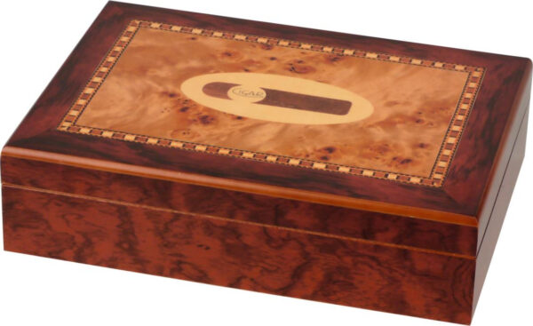 Humidor Cigar" Intarsien für ca. 20 Zigarren"