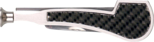 Pfeifenmesser Passatore" Pfeifenform Carbon"