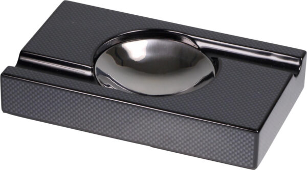 Zigarrenascher Carbon Design hi-gloss