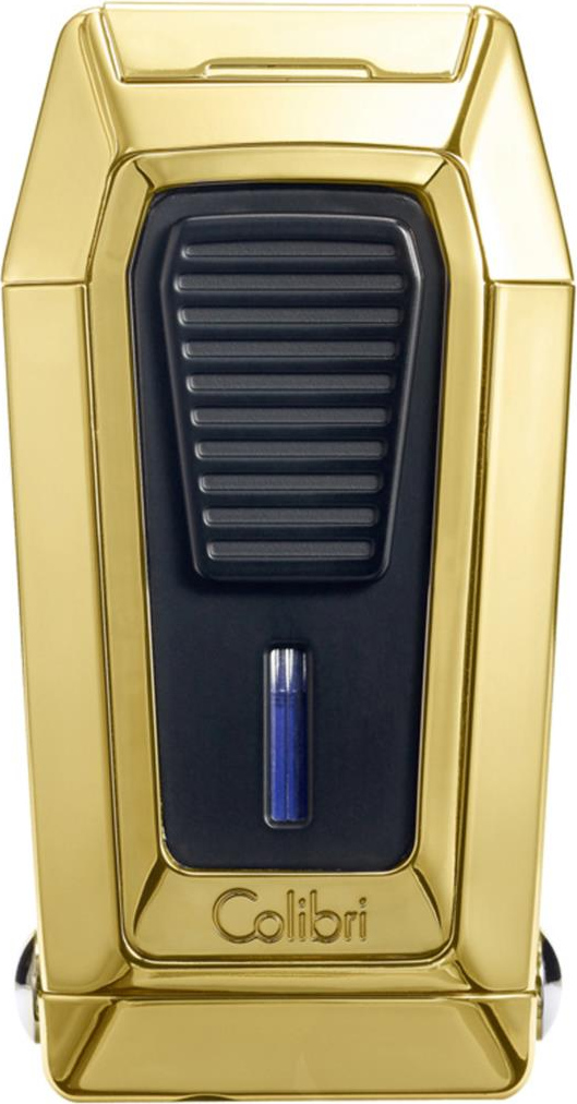 COLIBRI Zigarrenfeuerzeug Quantum" gold/schwarz"