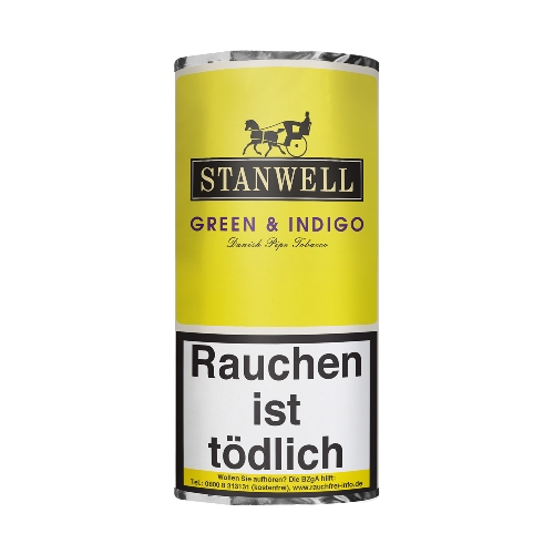 Stanwell Green & Indigo Pouch