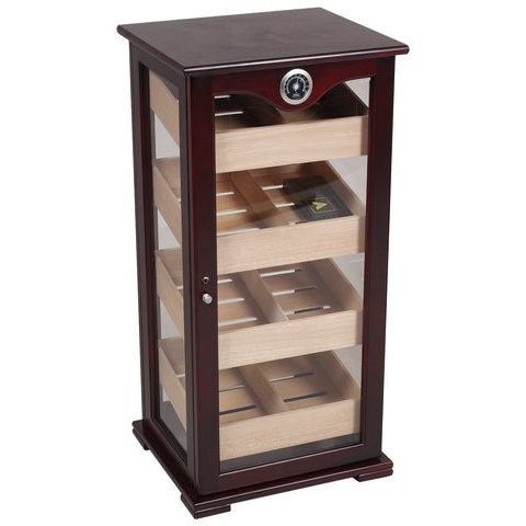 Humidor Schrank Gastro braun für 150 Zigarren