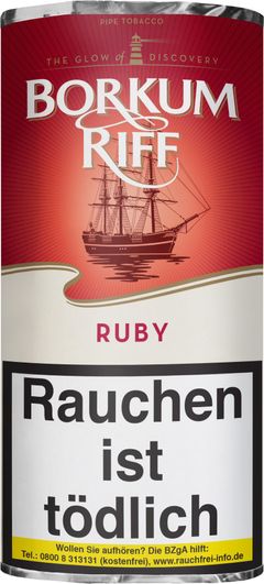 Borkum Riff Ruby Pfeifentabak
