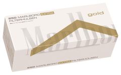Marlboro Extra Gold Hülsen