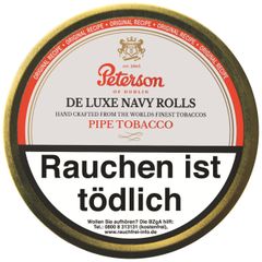 Peterson - De Luxe Navy Rolls - Pfeifentabak
