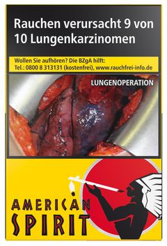 American Spirit Orginal Yellow L