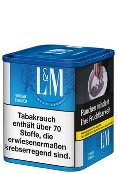 L&M Volume Tobacco Blue M Dose 39g