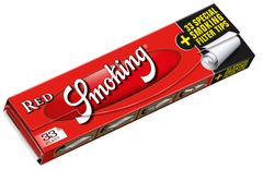 Smoking King Size Red + Tips