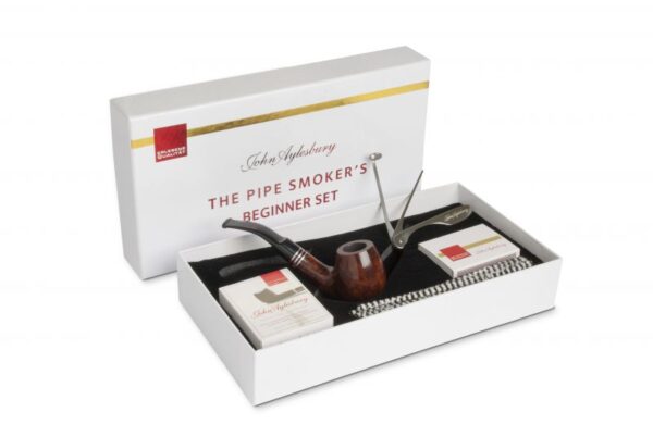 John Aylesbury Pipesmokers Beginnerset 8074braun Bent