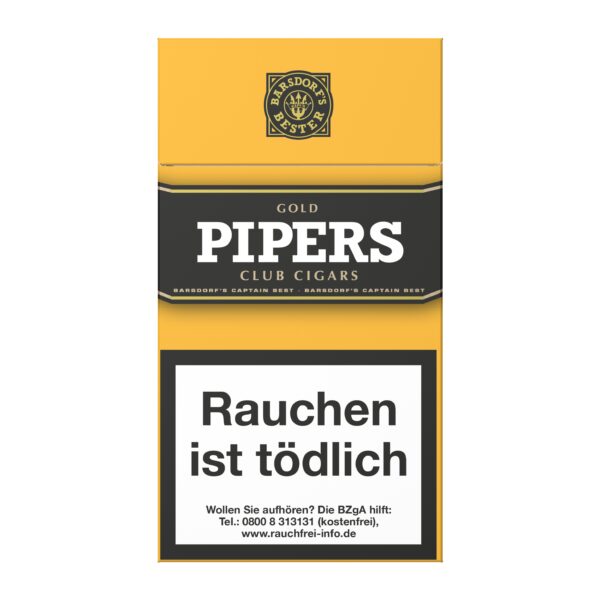 Pipers Little Cigars Gold
