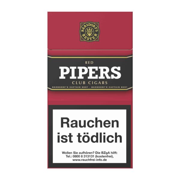 Pipers Little Cigars Red
