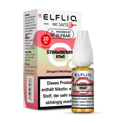 ELFBAR Elfliq Strawberry Kiwi Nikotinsalzliquid