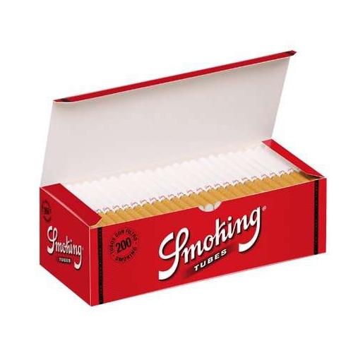 SMOKING Hülsen 200 Stück Packung