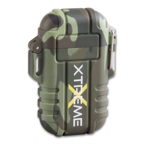 SILVER MATCH Double Lichtbogen USB Icon kaki