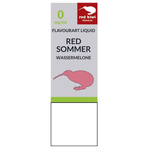 Red Kiwi Flavourart  Red Summer (Wassermelone) eLiquid