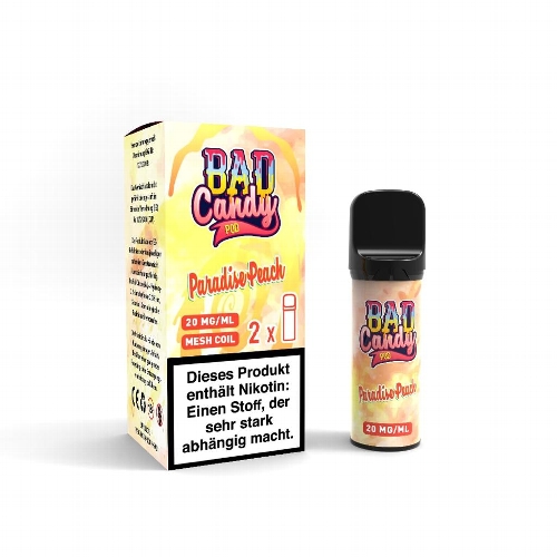E-Liquidpod BAD CANDY Paradise Peach 20 mg 2 Pods
