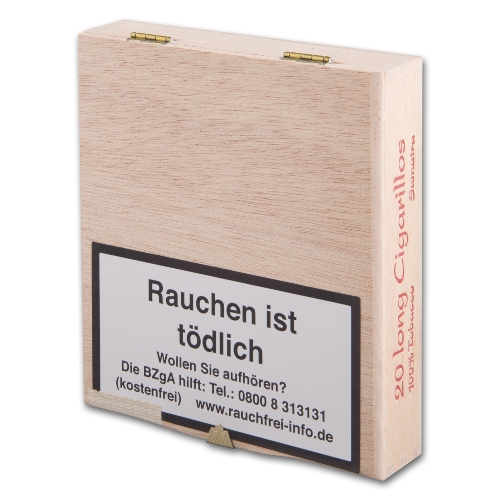 Long Cigarillos Sumatra (Kleinlagel)