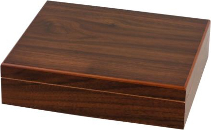 Humidor Walnut Dekor für ca. 20 Zigarren