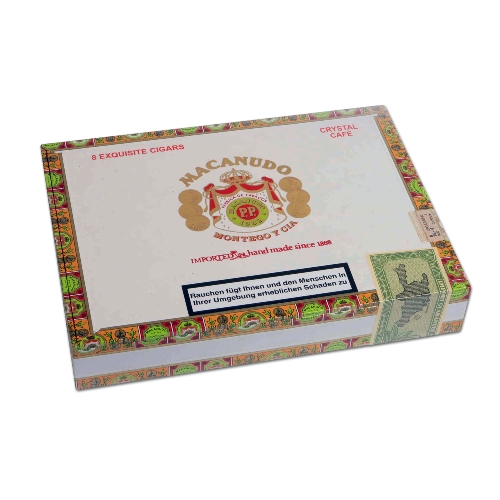 Macanudo Cafe Crystal (Glas Tubes)