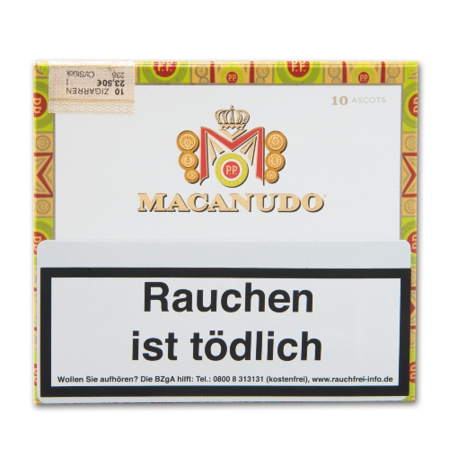 Macanudo Connecticut Ascots