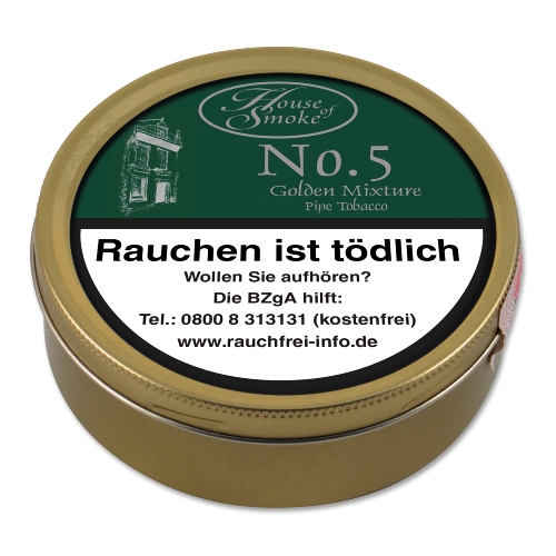 House of Smoke No 5 Golden Mixture