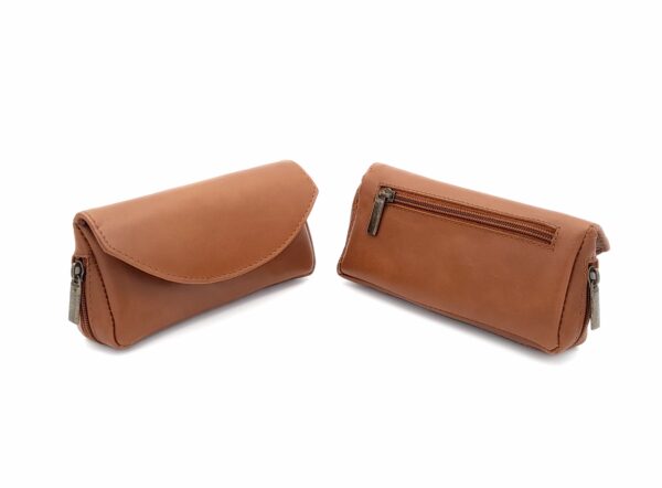 Pfeifentasche für 1 Pfeifen Retro Leder