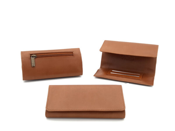 Tabakbeutel 50g, Retro Leder