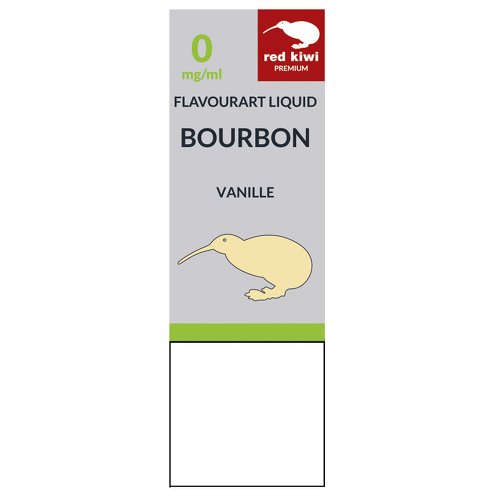 Red Kiwi FlavourArt Bourbon Vanille" eLiquid"