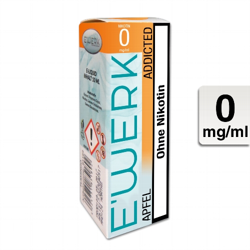 E-Werk Addicted - Apfel" - eLiquid"