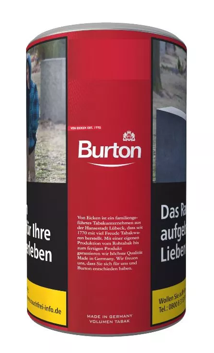 Burton Volumen Tabak Full Red XXL-Size 90g