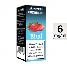 Nikoliquid ' Erdbeere  ' 10 ml