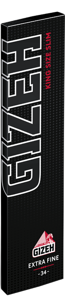 GIZEH BLACK King Size Slim