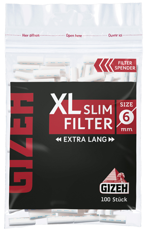 Gizeh Black XL Slim Filter