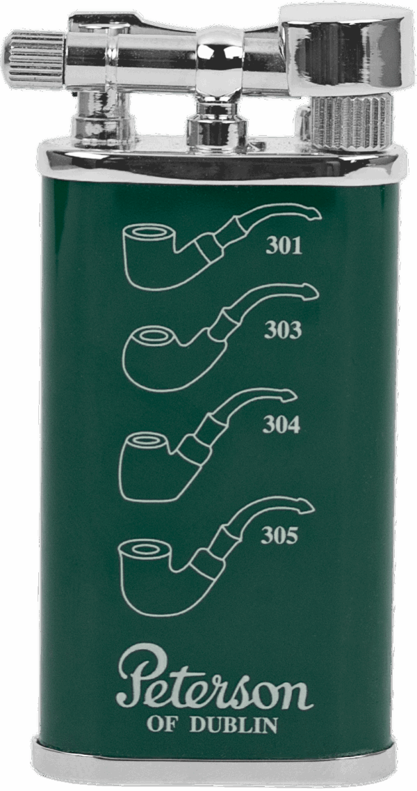 Peterson Pipe Lighter System Green
