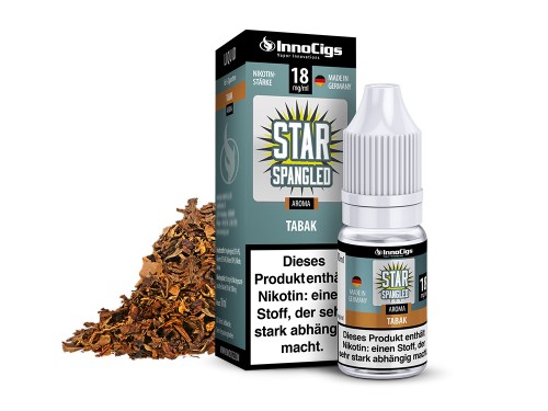 InnoCigs Star Spangled Tabak Aroma - Liquid  10 ml