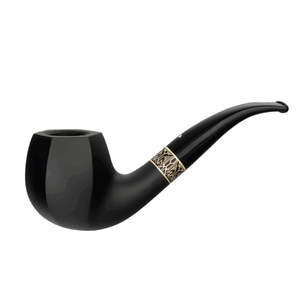 Vauen Jay 106 schwarz, glatt Pfeife