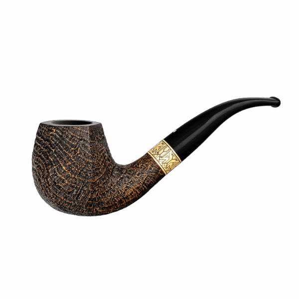 Vauen Jay 506 dunkelbraun, sandgestrahlt  Pfeife