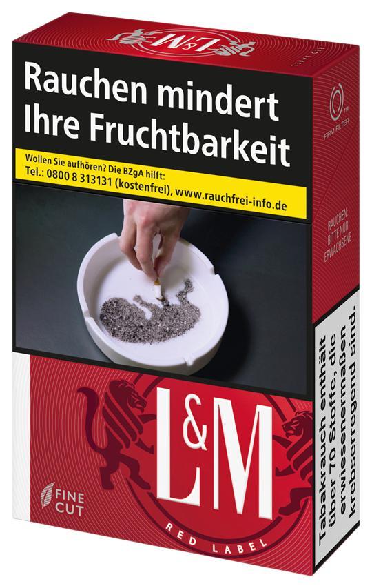 L&M Red Label Box Zigaretten