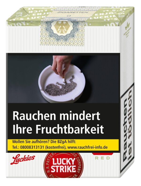 Lucky Strike Original Red ohne Filter Zigaretten