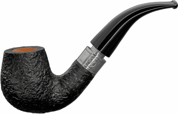 Rattray's Monarch Sandblast Black 177 Black Pfeife
