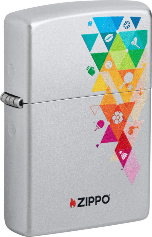 ZIPPO satin finish color Sports Icon" 60007156"