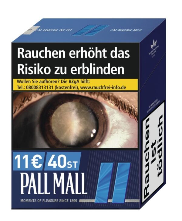 Pall Mall Blue Super Zigaretten