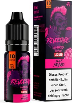 Revoltage Black Mango E-Liquid schwarze Mango mit Kühlung