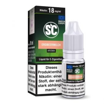 SC Erdbeermilch" Liquid 10 ml"