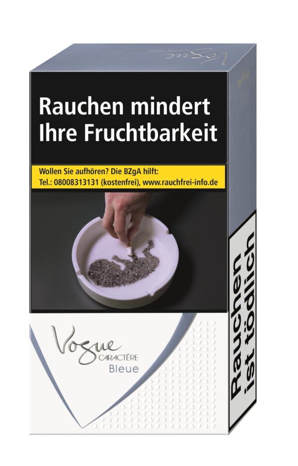 Vogue Caractere Bleue Zigaretten
