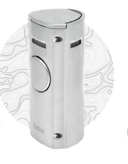 Ronson Volcano Chrom Satin