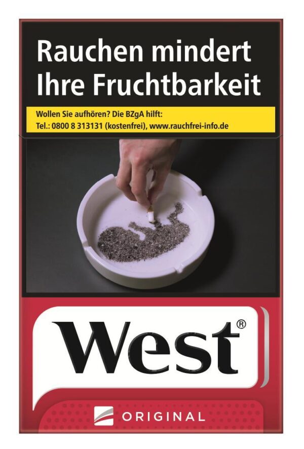 West Red AP Zigaretten