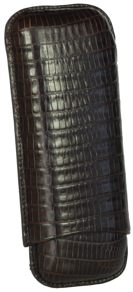 Martin Wess 590 Lizard Brown - 2 Robustos