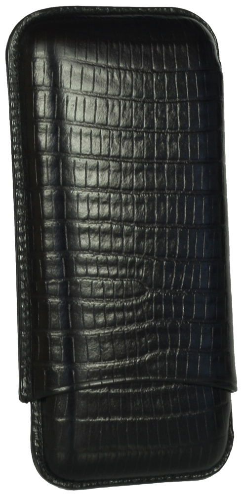 Martin Wess 597 Lizard Black - 3 Petit Corona